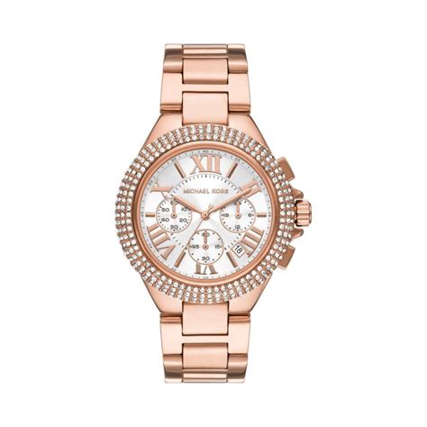 michael kors camille watch silver|mk6995.